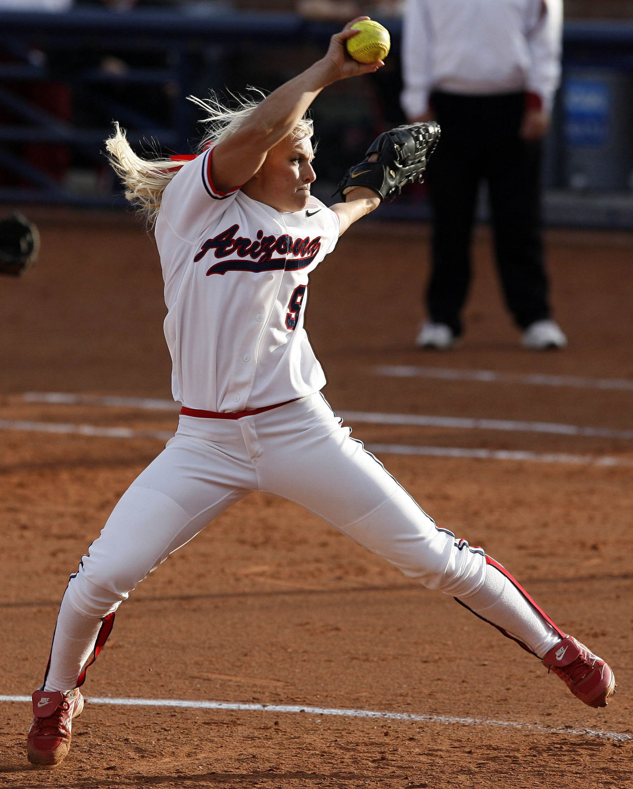University of Arizona pitcher Taryne Mowatt